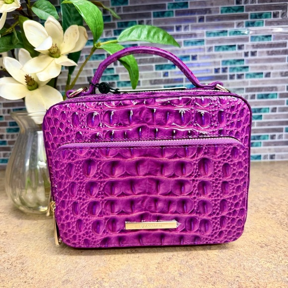 NWT Brahmin Tori Dewberry purple purse - Picture 2 of 7